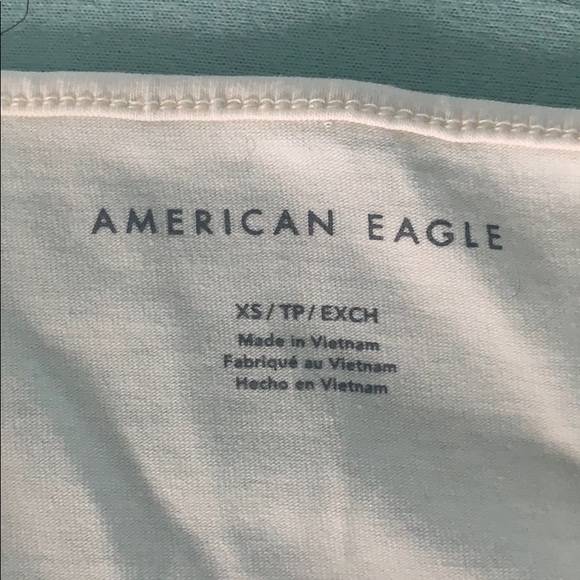 Stripe crop cami AE NWOT - Picture 2 of 2